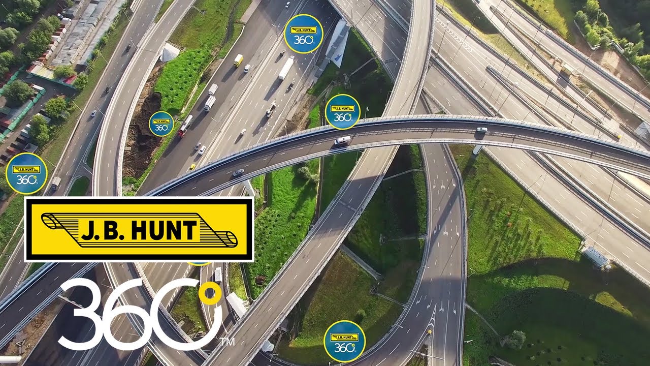 Original J.B. Hunt Carrier 360 marketplace campaign artwork